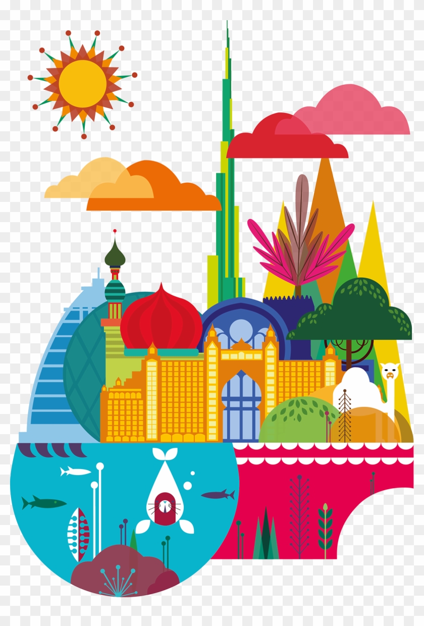 Photoreal Pixels Uae Environment - Uae Png #530917