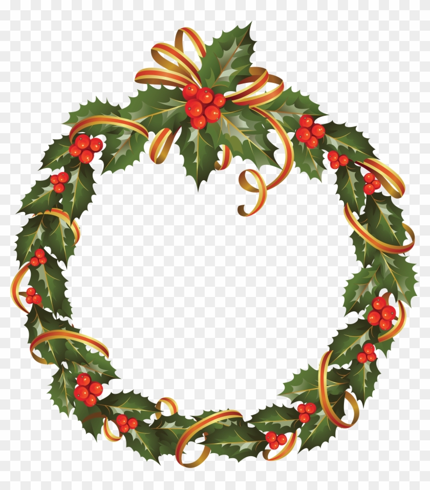 A Christmas Carol Common Holly Christmas Tree Clip - A Christmas Carol Common Holly Christmas Tree Clip #531794