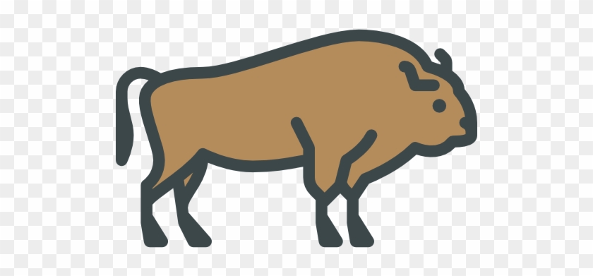 Bison Free Icon - Scalable Vector Graphics #531064