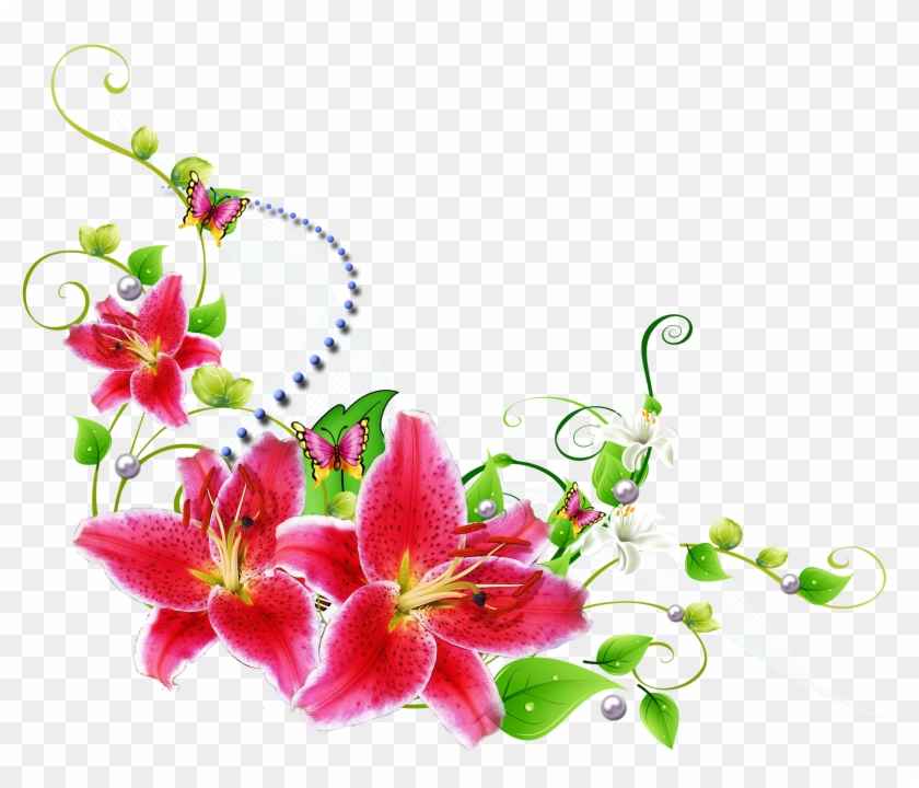 Flower Floral Design Clip Art - Flower Floral Design Clip Art #531858