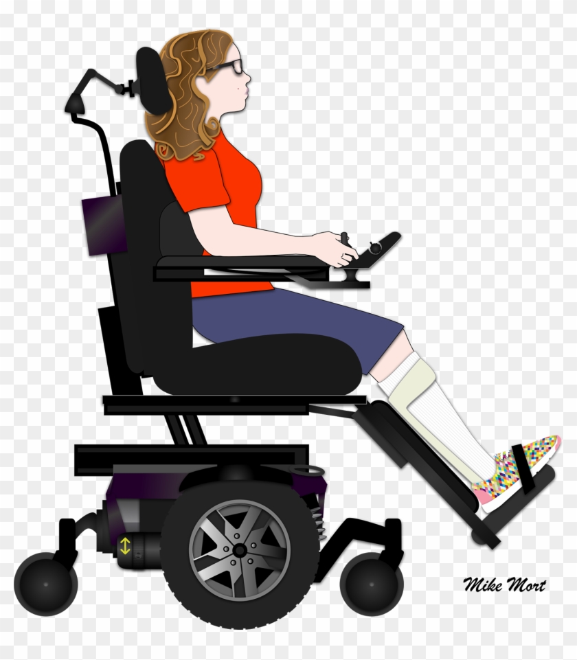 Keep On Squeaking - Cerebral Palsy Wheelchair Clipart #531117