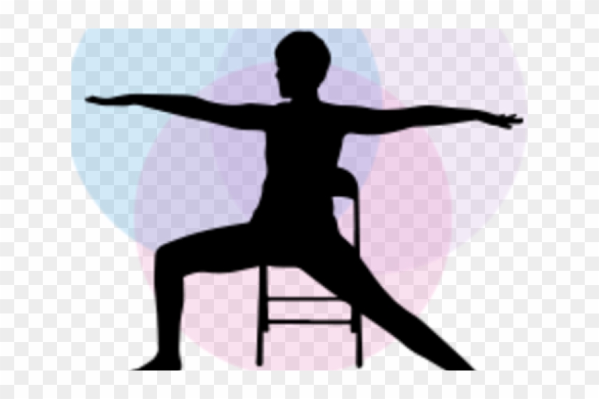 Hair Stylist Clipart - Chair Yoga Clip Art #531130