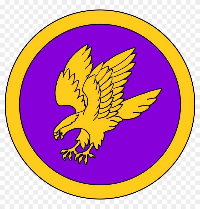 Calontir Populace Badge - Falcon Heraldry #531196