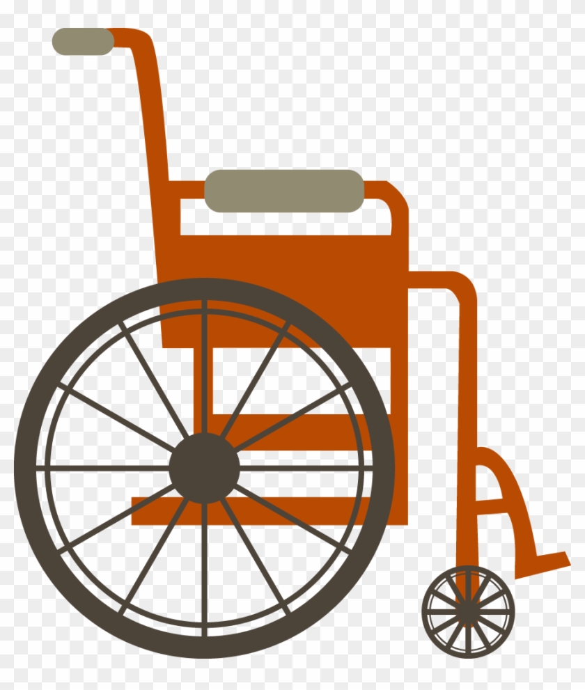 Hand-painted Cartoon Medical Wheelchair 902*1022 Transprent - Silla De Ruedas Dibujo #531272