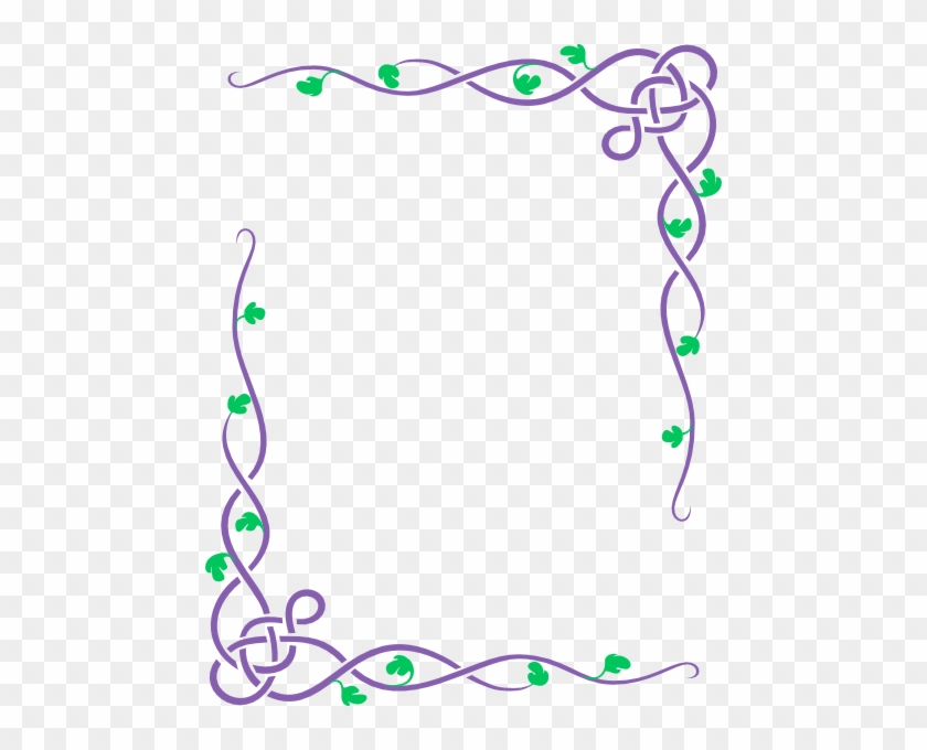 This Free Clip Arts Design Of Purple And Green Vines - Urdu Quran Word To Word #531283