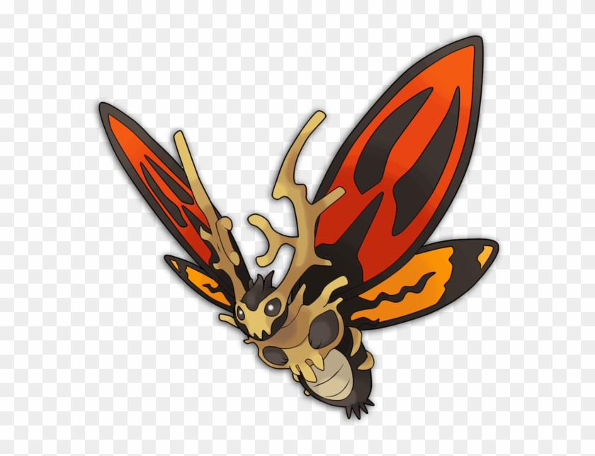 Muertombra, The Messenger Of The Dead Fakemon - Fakemon Bug Ghost #531298