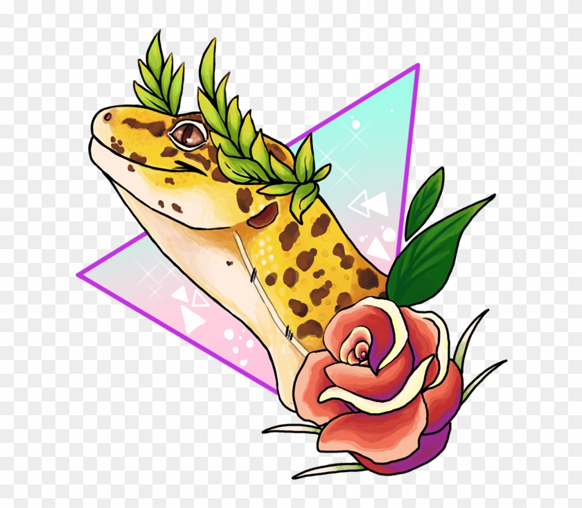 Magical Leopard Gecko By Sloth-bug - Leopard Gecko Clip Art #531312