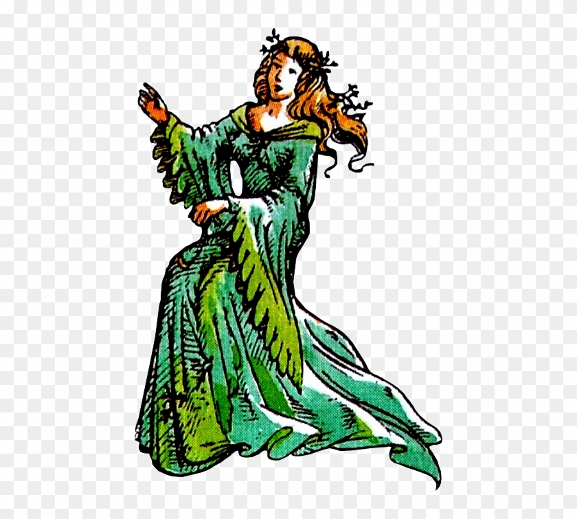 Lady Of The Green Kirtle - Dama De La Saya Verde #531345
