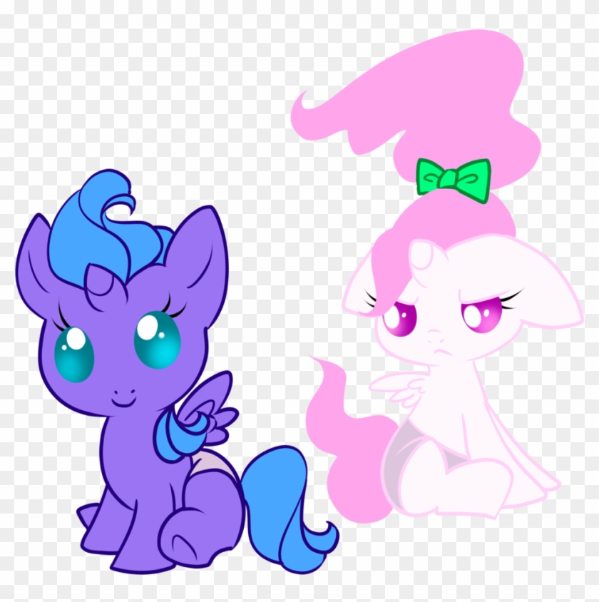 Baby Princess Woona And Celly By Sakuyamon On Deviantart - Princess Celestia X Luna Baby #531360