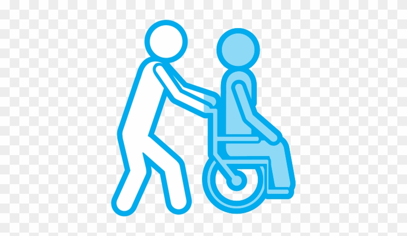 Person Helping Another On A Wheelchair - Person #531432
