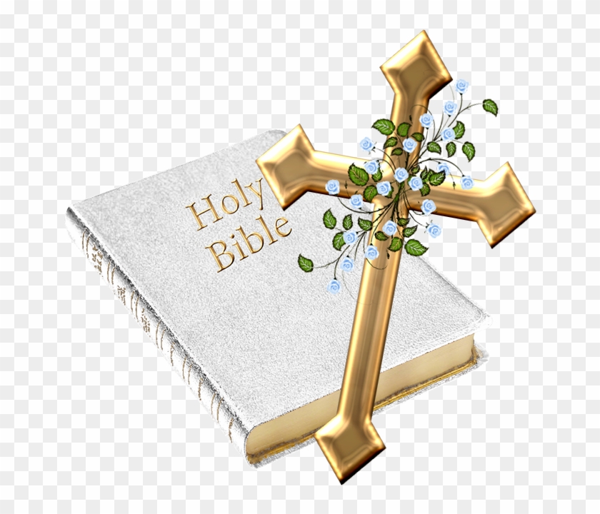 Cross And Bible Related Keywords & Suggestions - Holy Bible And Cross Png #531518