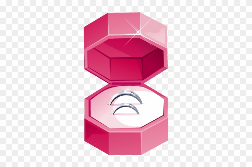 Ring Clipart Pink Ring - Ring In A Box Png Clipart #531544