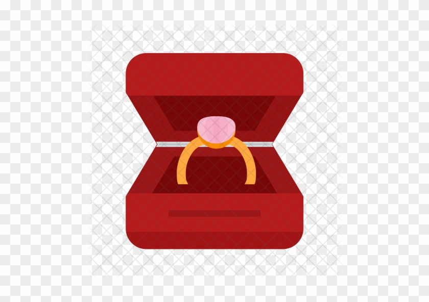 Ring Box Icon - Engagement Ring #531546