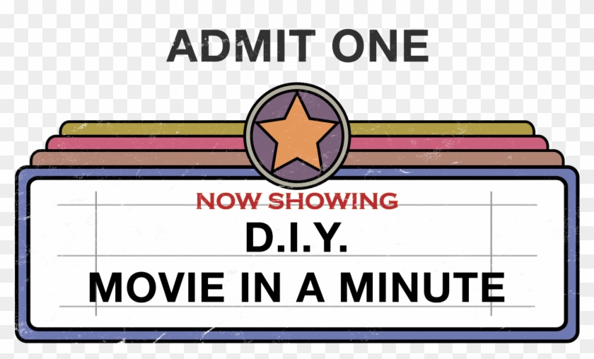Diy Movie In A Minute - Graphic Design #531583