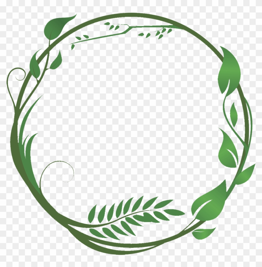 Common Ivy Leaf Green Vine - Vector Green Circle Png #531589