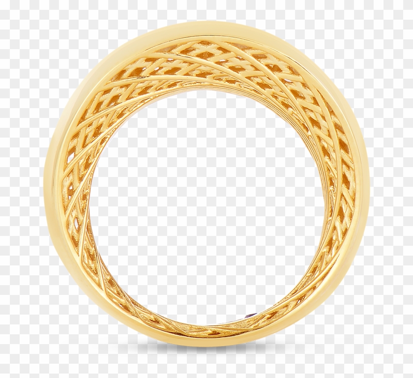 Roberto Coin Golden Gate 18k Yellow Gold And - Class Ring #531694