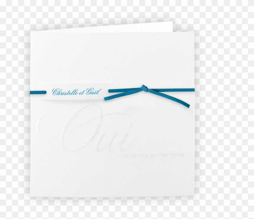 Faire-part Mariage Classique Et Chic - In Memoriam Card #531711