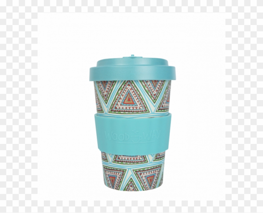 Pahar Bambus Aztec Blue Turquoise Blue 400 Ml - Blue #531727