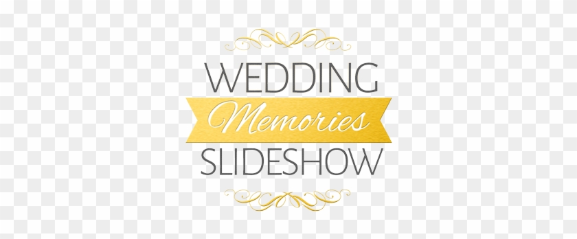 We Present To You Our Wedding Memories Slideshow Impress - Wedding Memories Png #531749