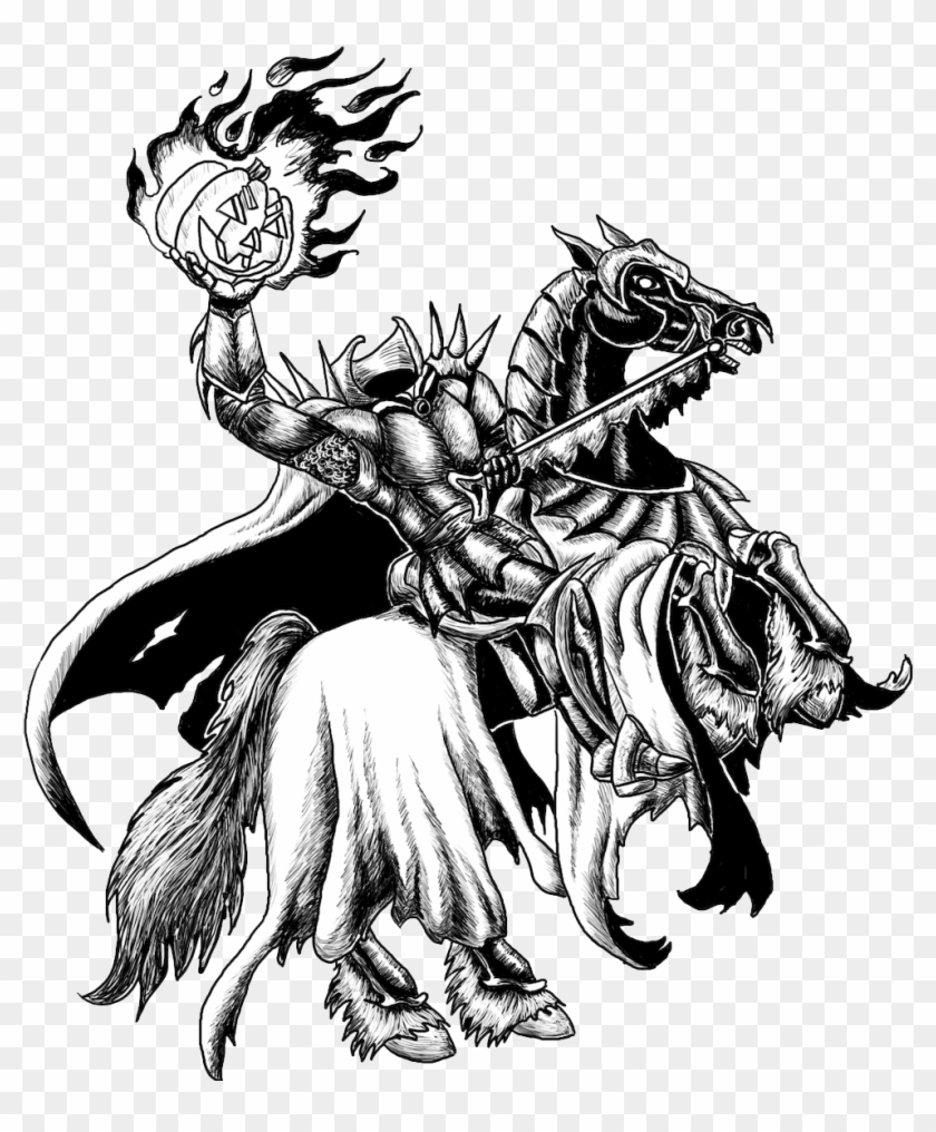 Headless Horseman Png Clipart - Headless Horseman Png #531798