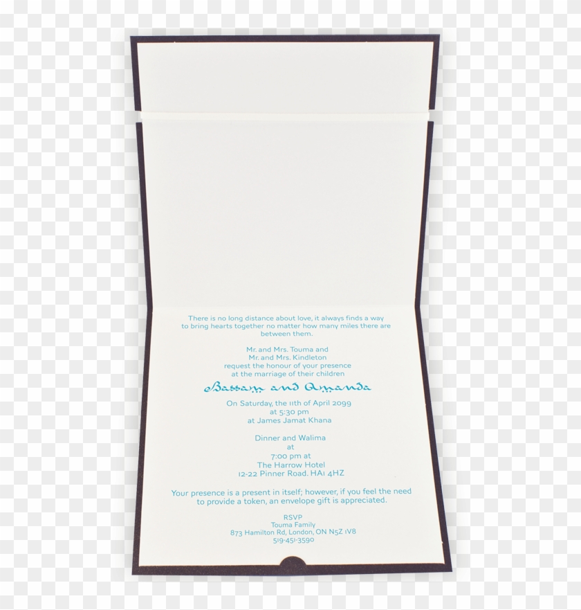 Muslim Wedding Invitation - Document #531811