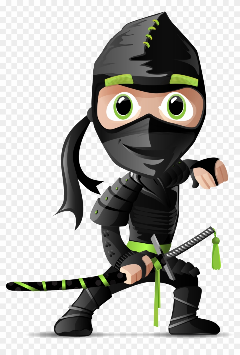 Ninja Cartoon Clip Art - Ninja Cartoon Clip Art #531964