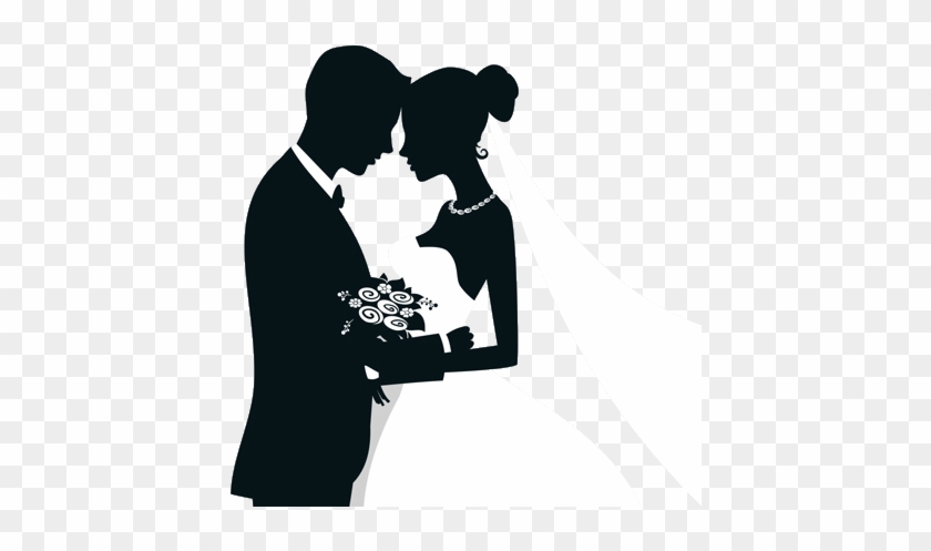 Wedding Invitation Bridegroom Silhouette - Siluetas Novios #532174