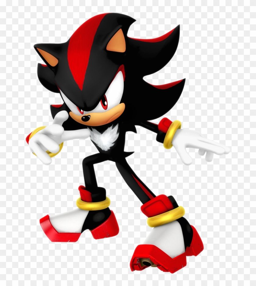 Shadow, Quick To Action Render By Nibroc-rock - Shadow The Hedgehog Forces #532211