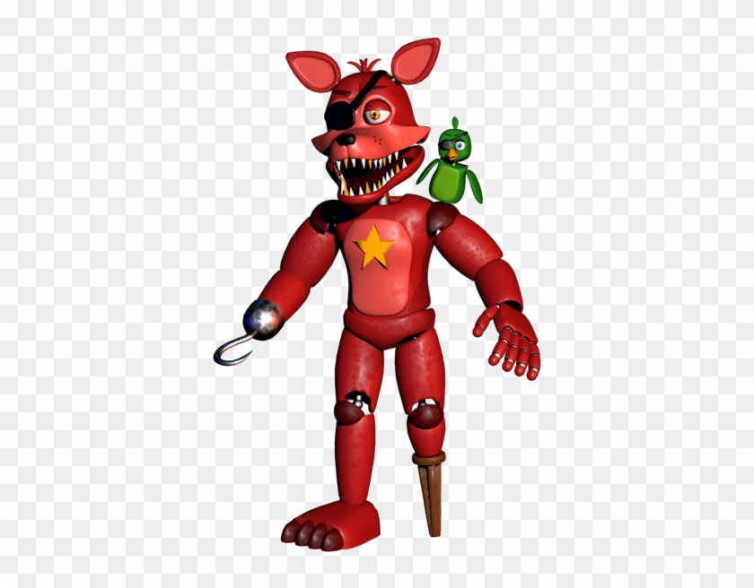 Rockstar Foxy By Gbproductionsoficial - Rockstar Foxy 3d Model Download #532351