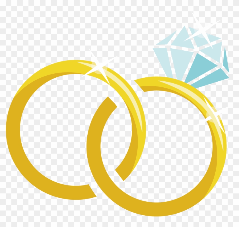 Wedding Ring Marriage - Cartoon Wedding Ring Transparent #532403