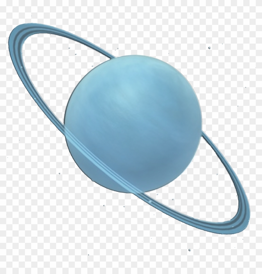 Indigo Clipart Uranus Planet - Uranus With Rings Png #532457