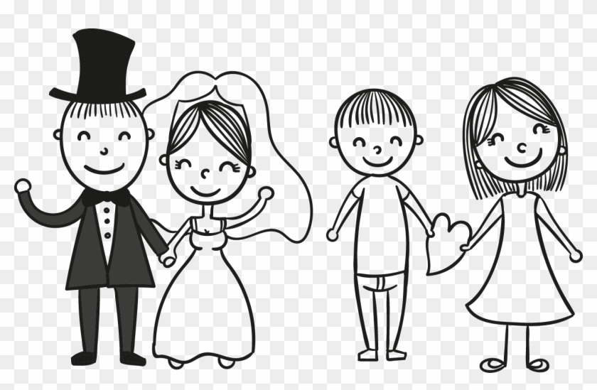 Wedding Invitation Bridegroom - Bride And Groom Cartoon - Free Transparent PNG Clipart Images Download Wedding Invitation Bridegroom - Bride And Groom Cartoon - Free Transparent PNG Clipart Images Download