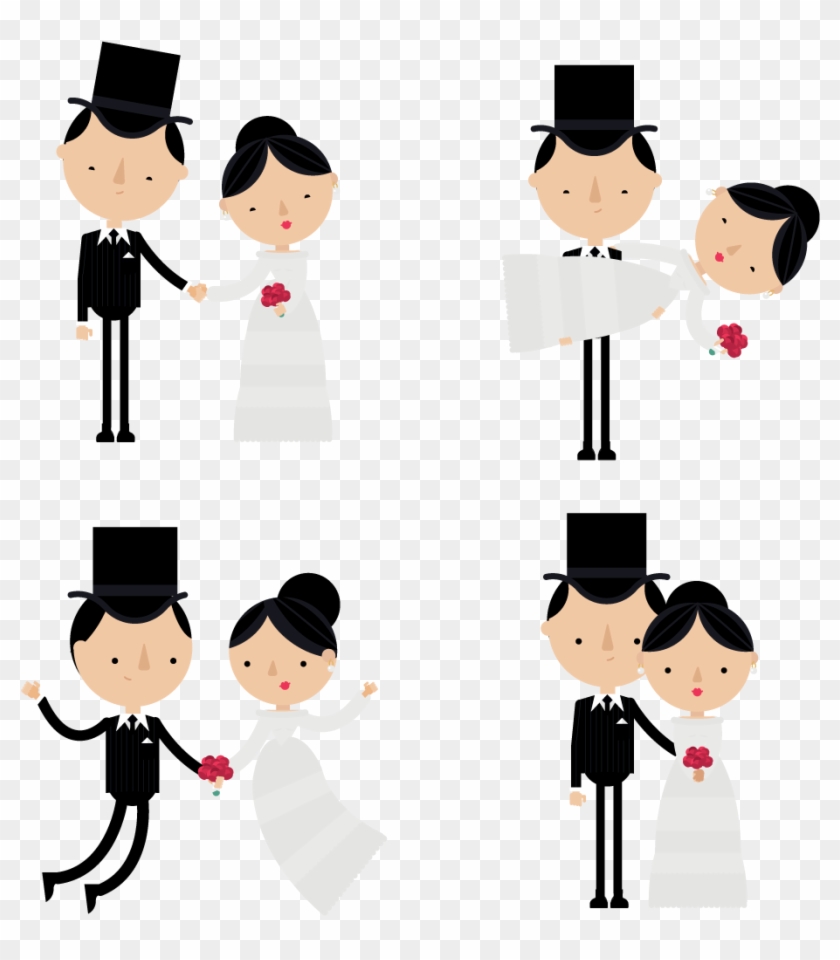 Cartoon Marriage Illustration - Cartoon #532645