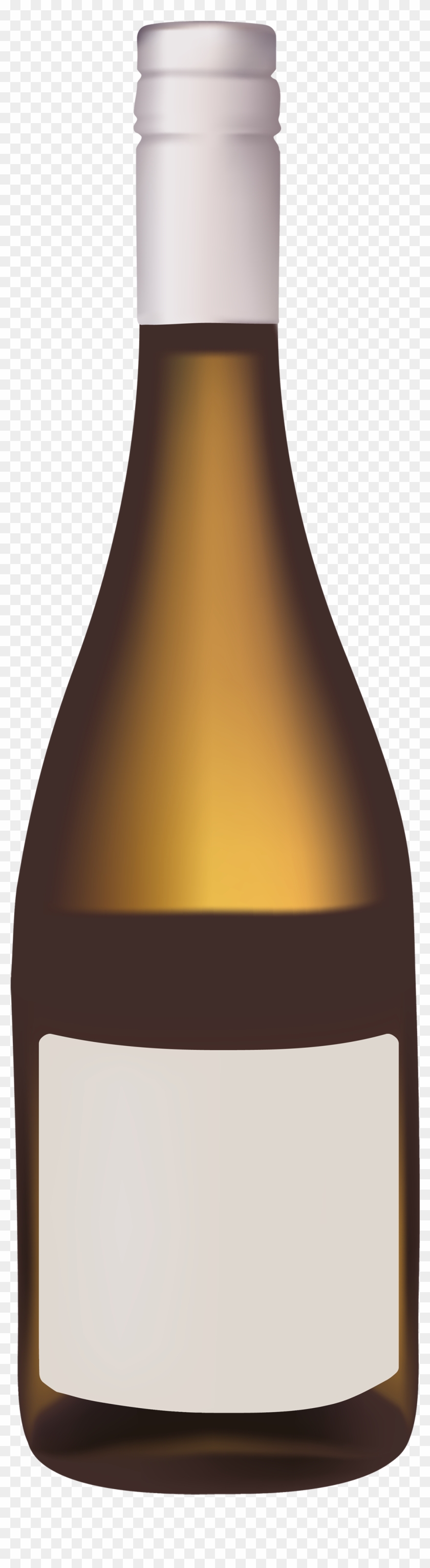 Wine Clipart Gold - Wine Bottle Clipart Png #532650