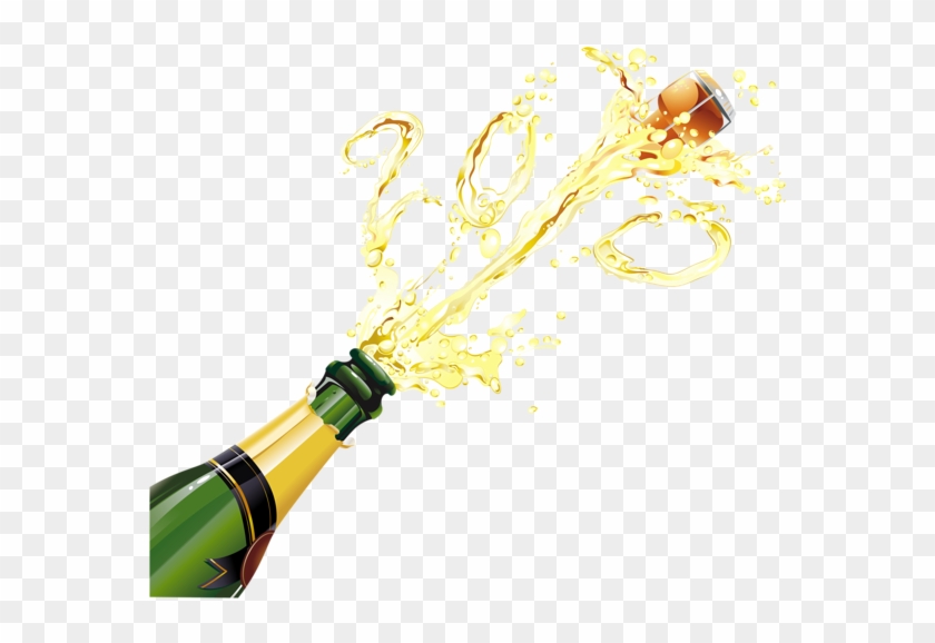 Champagne Bottle Image Clip Art - Champagne Bottle Png #532678