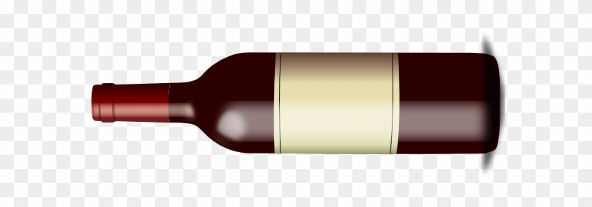 Red Wine Bottle Large Clip Art At Vector Clip Art Image - Bottle Of Wine Clipart #532686