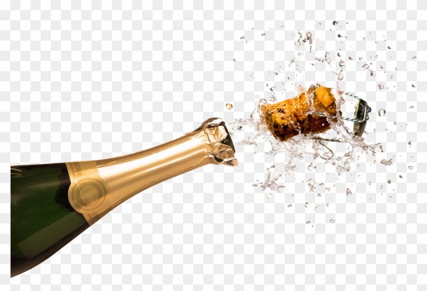 Download Champagne Popping Clipart Hq Png Image - Imagem Garrafa De Champanhe #532741