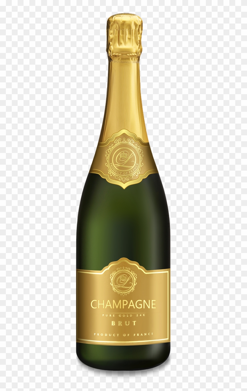 Champagne Bottle Of Champagne Png Image - Garrafa De Champanhe Png #532778