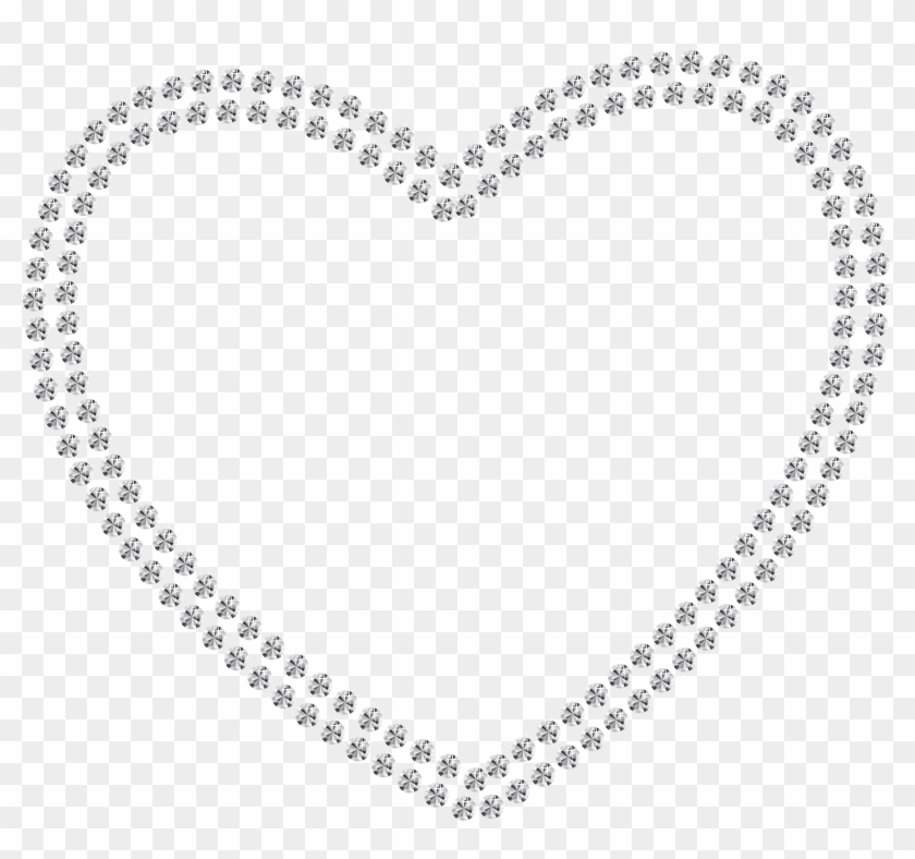 White Diamond Heart Png Clipart - Logo Chatered Institute Of Global Communication And #532956