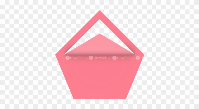 Half Fold 500*500 Transprent Png Free Download - Triangle #532974