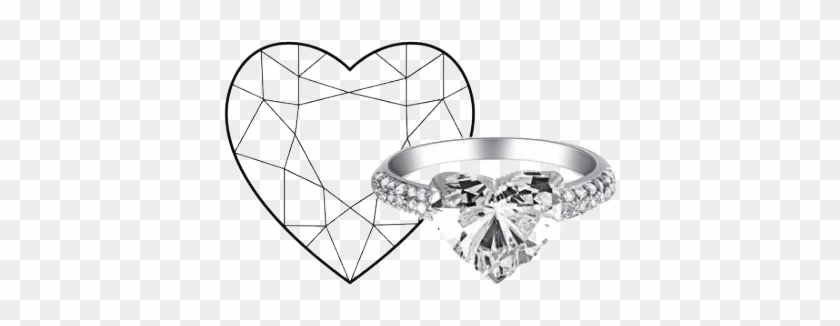 Diamond Cut Heart Diamond Clarity Carat - Corazon De Diamante Para Colorear #532979