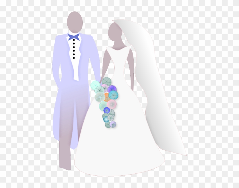 Free To Use Public Domain Bride Groom Clip Art - Bride And Groom Clip Art #532992