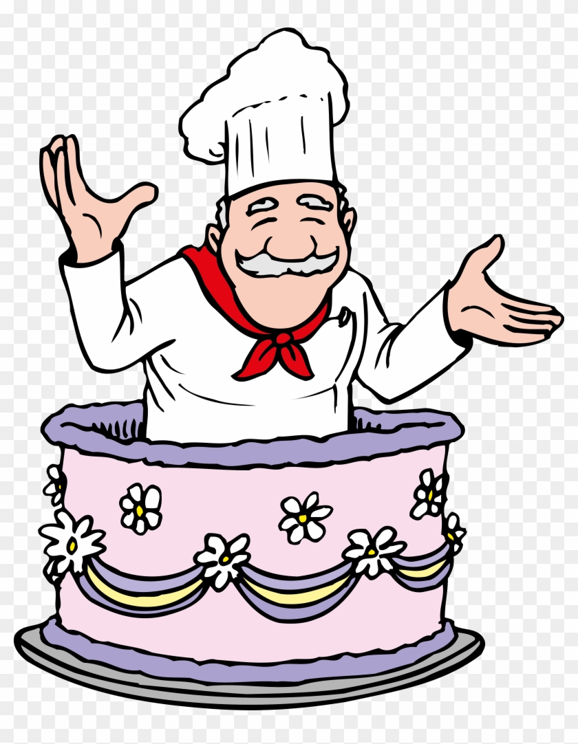 Torte Cake Cook Chef Clip Art - Torte Cake Cook Chef Clip Art #533558