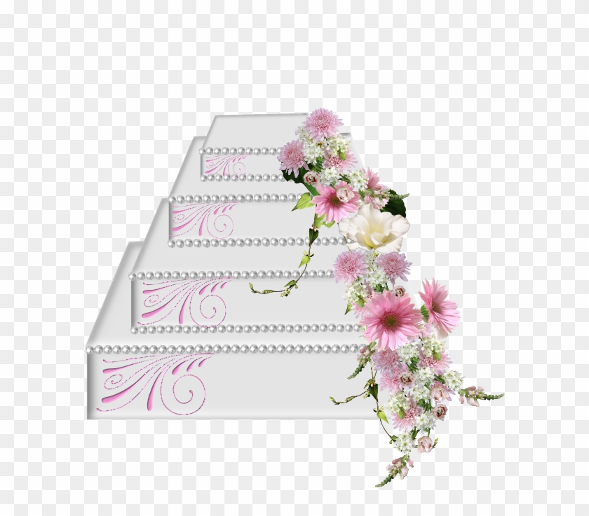 Gateau Mariage/ Wedding Cake - Artificial Flower #533030