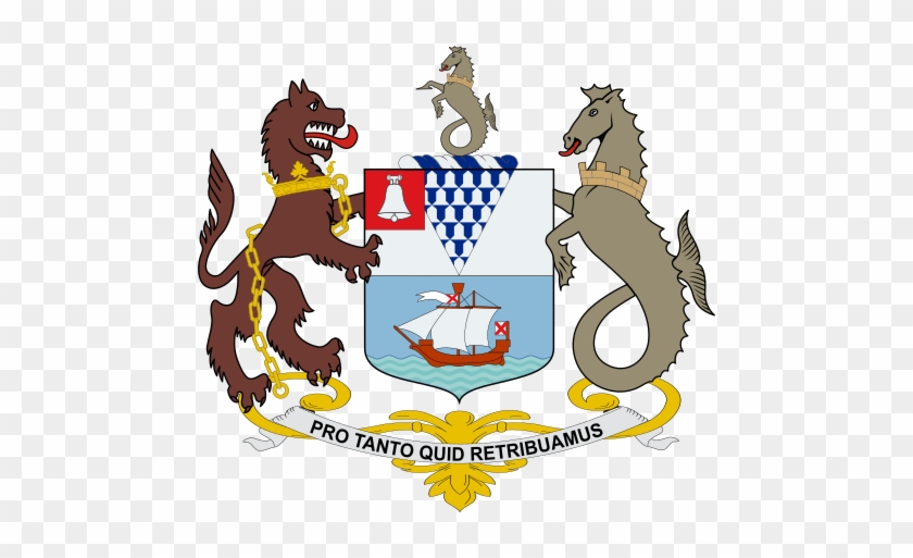 Coat Of Arms With Motto "pro Tanto Quid Retribuamus" - Belfast City Coat Of Arms #533117