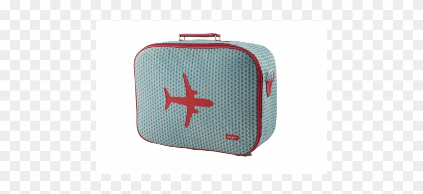 Grande Valise Avion Canvas Turquoise - Bag #533227