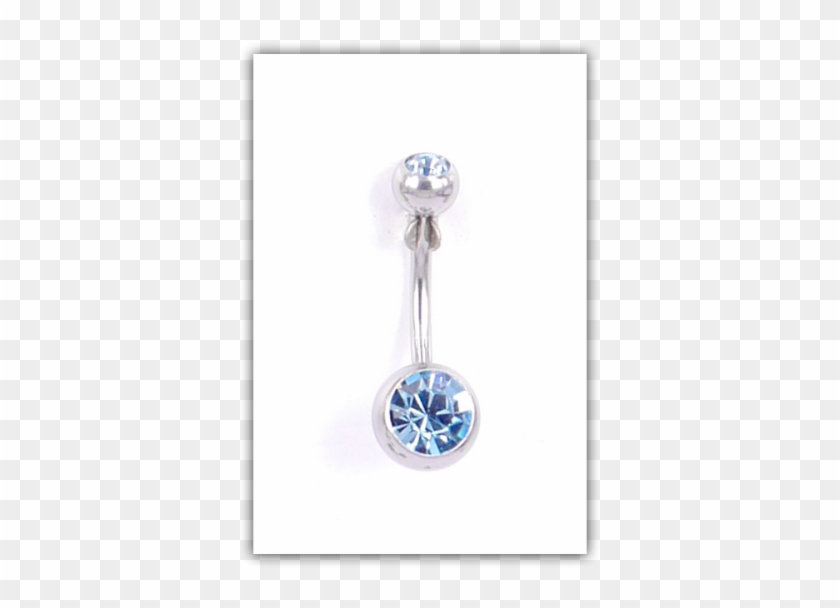 Piercing Nombril Strass Double Turquoise - Locket #533236