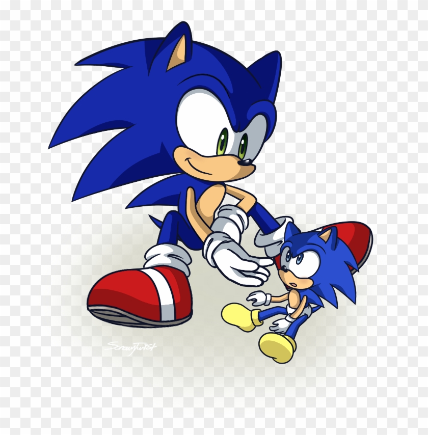Father And Son~ By Sonamytwist - Sonic Father And Son #533507
