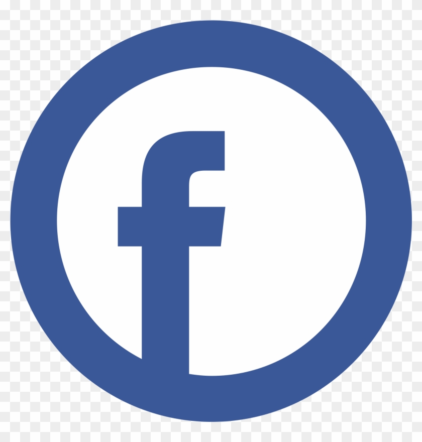 Open - Facebook Icon Png Circle #533570