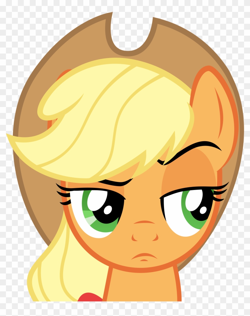 Applejack - Anime Raised Eyebrow #533600